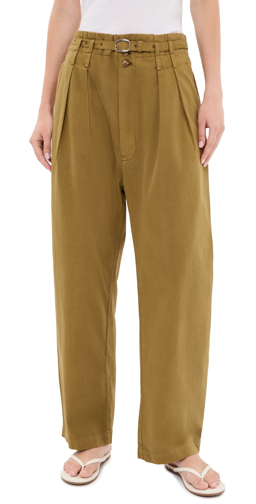 ROUCHA Keaton Cotton Twill Pants Oro XS