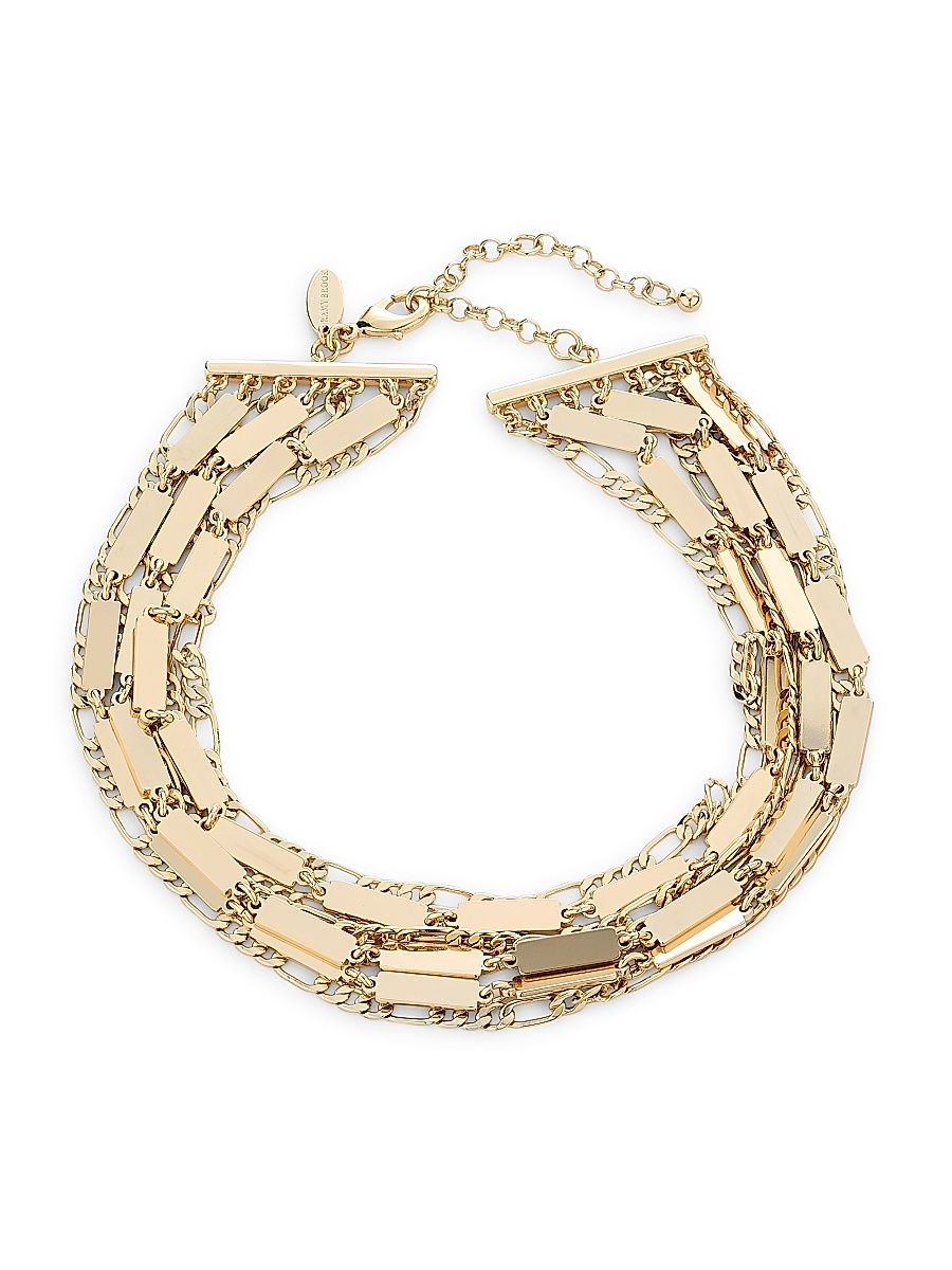 Women's Keely Goldtone Layered Choker - Gold