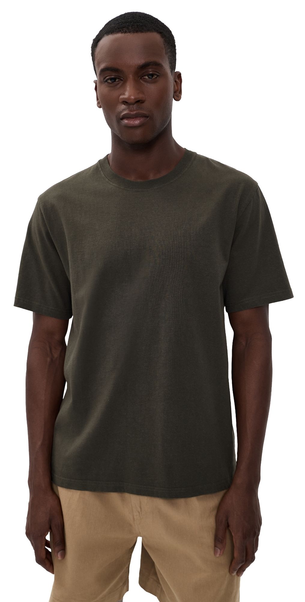 McTavish Hemp Tee Dark Green M