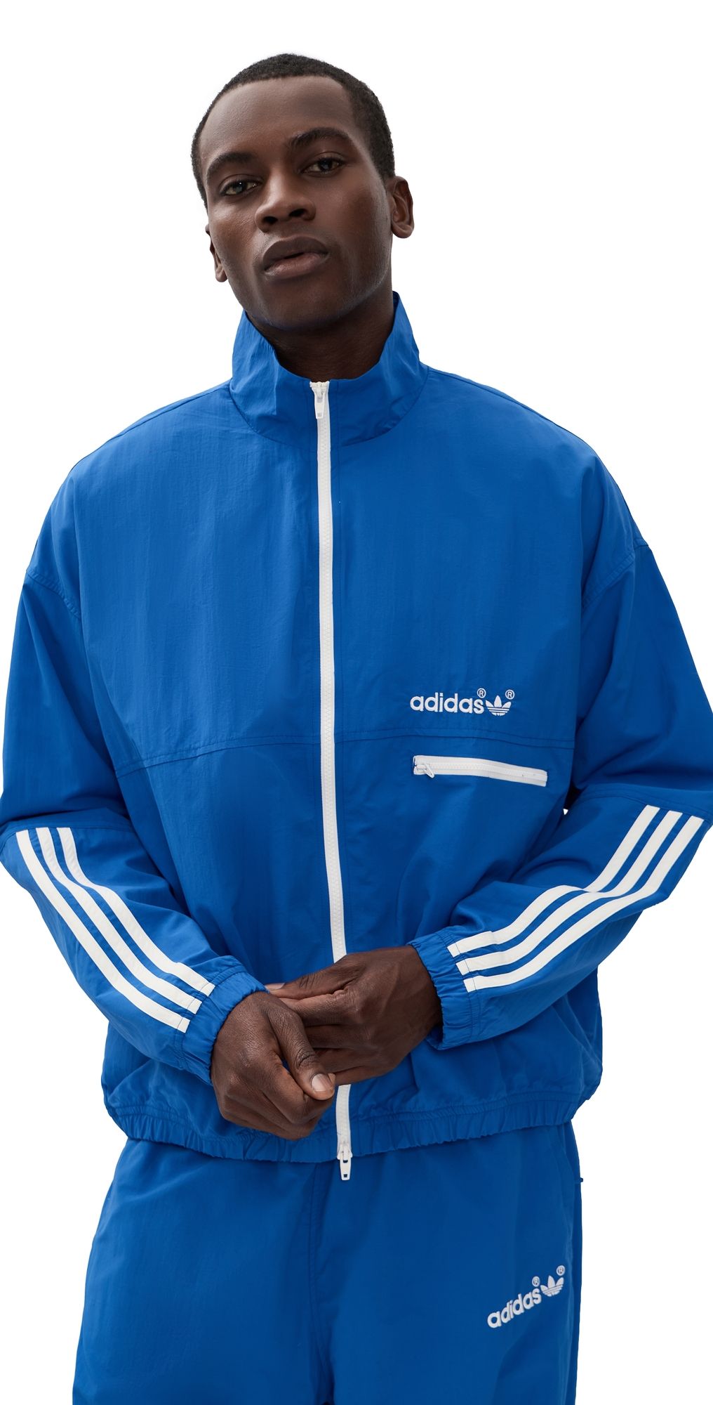 adidas Woven Wind Jacket Blue XL