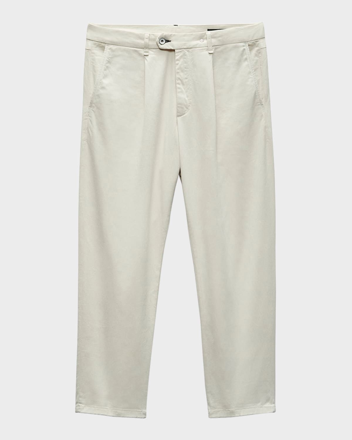 Men & apos;s Pleated Chino Pants