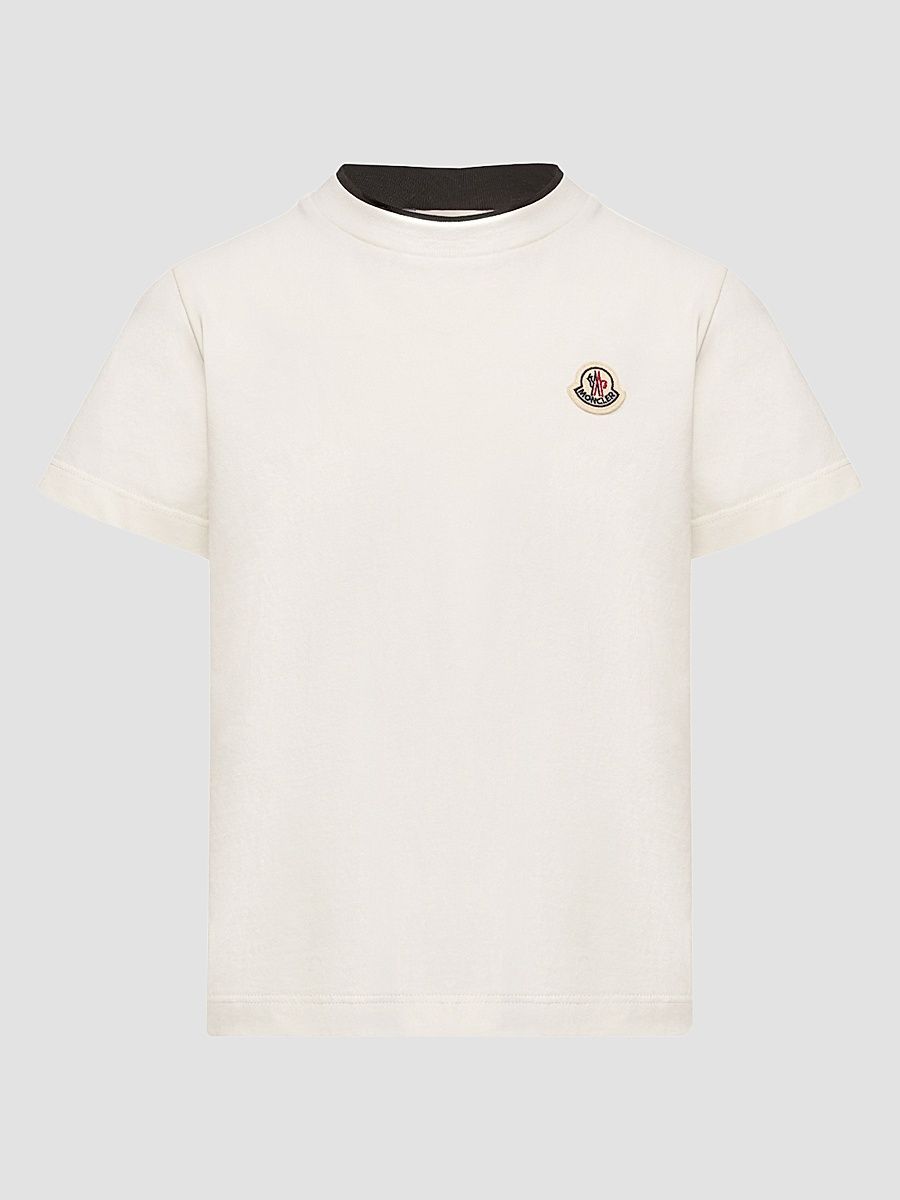 Little Boy's & Boy's Crewneck T-Shirt in Cotton - White - Size 14