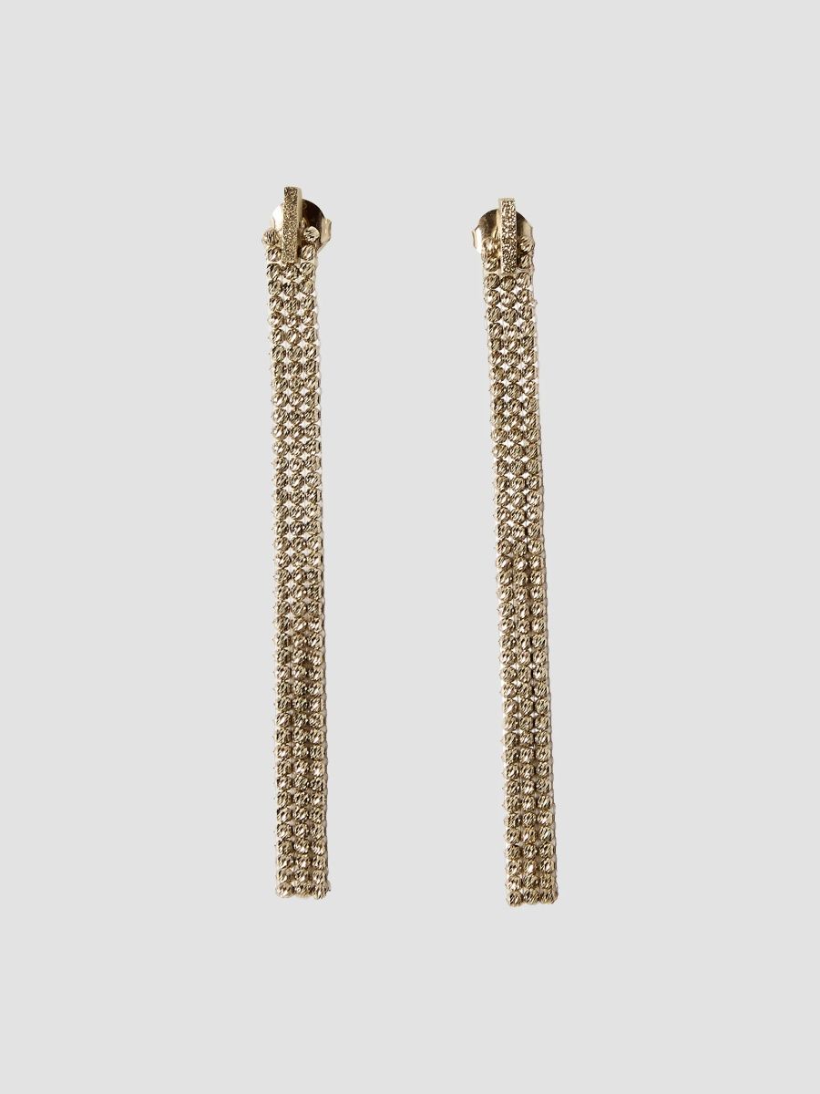 Brunello Cucinelli Women's Sterling Silver Cascade Earrings - Gold