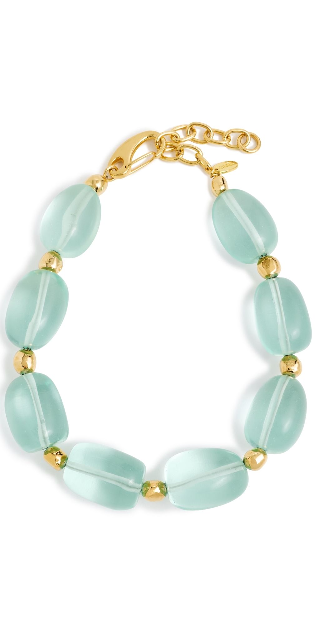 Lizzie Fortunato Lobos Collar In Poolside Blue One Size