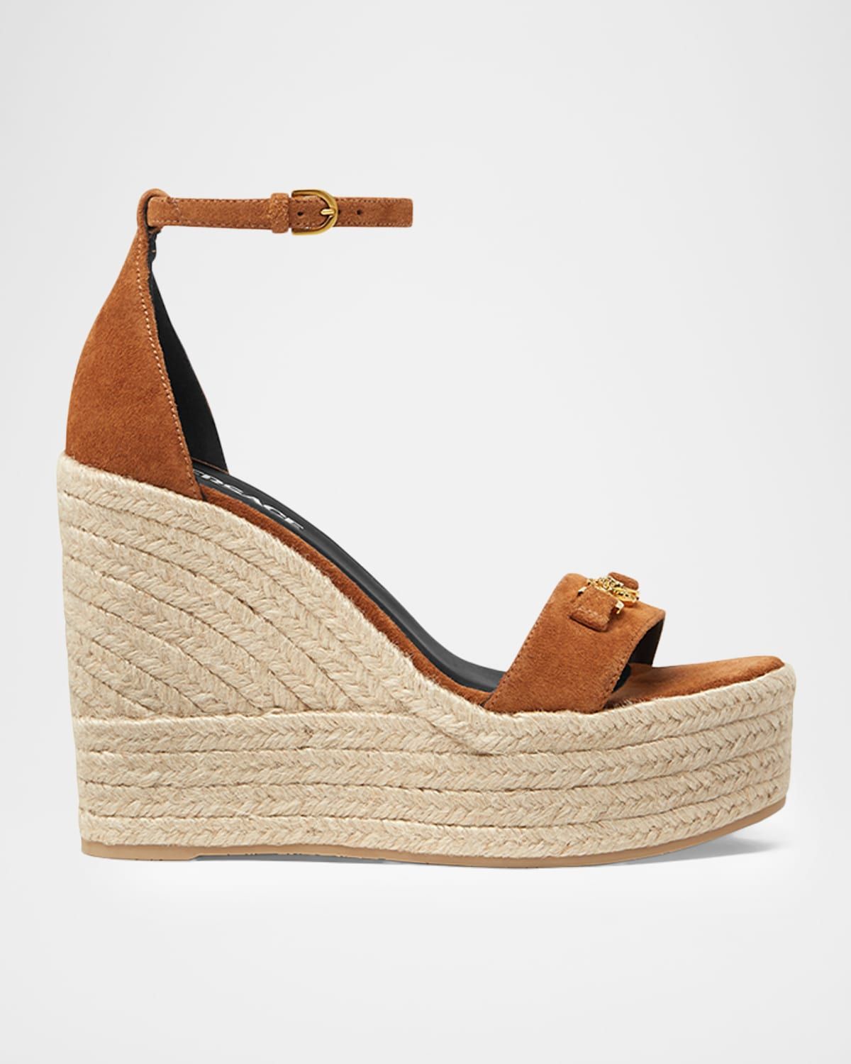 120mm Medusa Suede Espadrilles