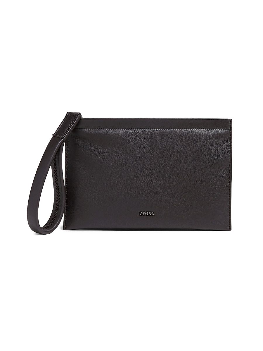 Men's Secondskin Pouch - Dark Brown
