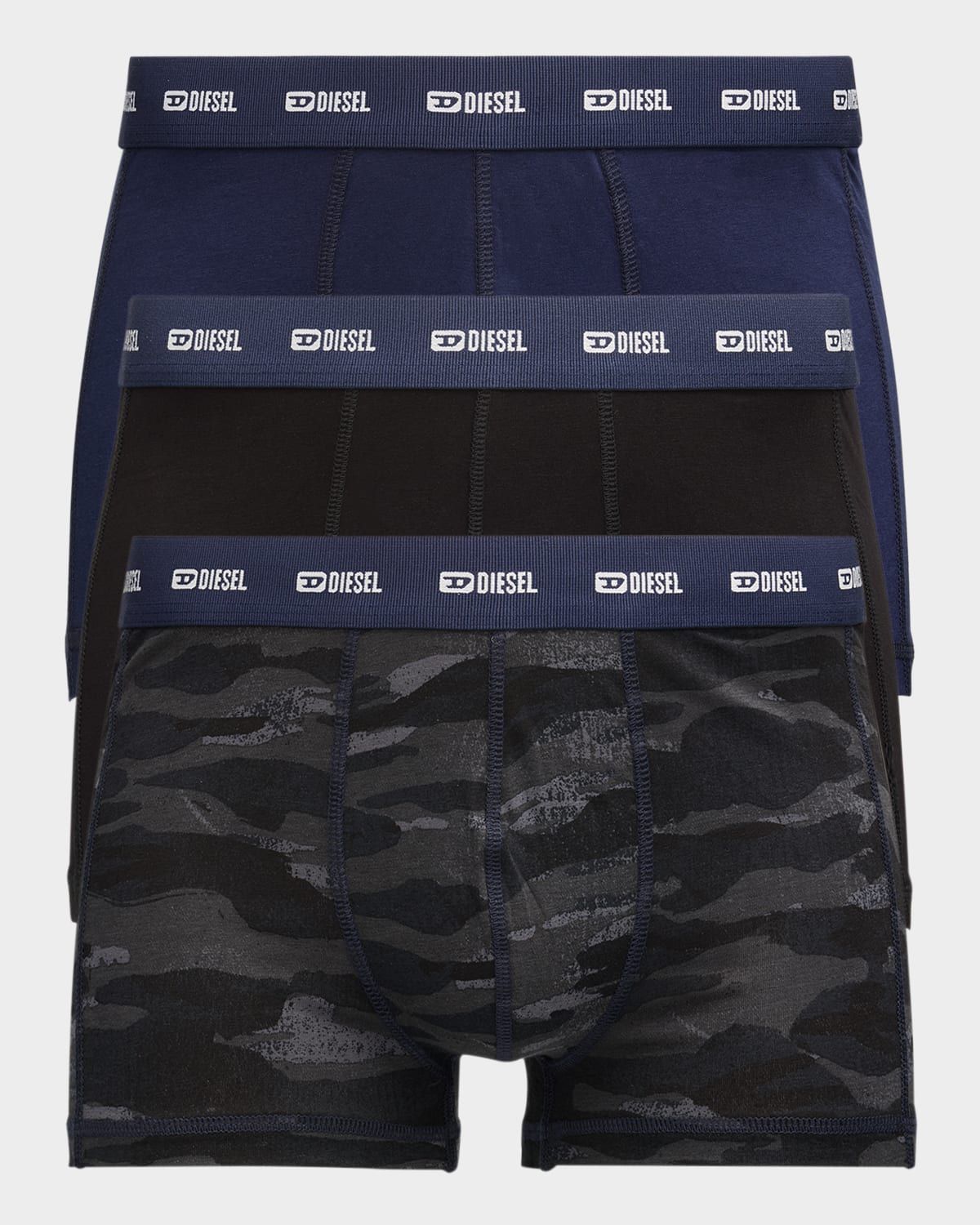 Men & apos;s Damien Logo Waistband 3-Pack Boxer Briefs