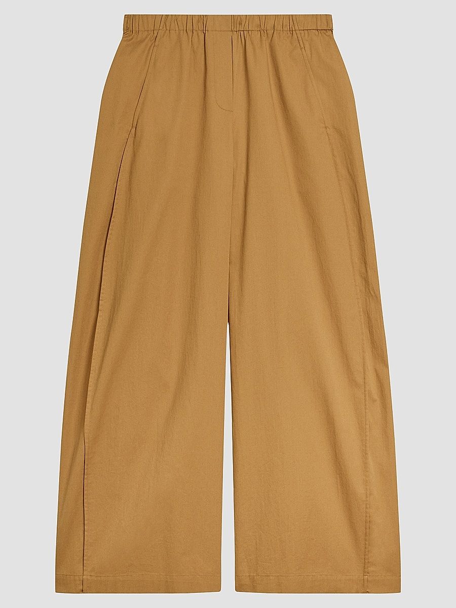 Women's Cotton Chino Parachute Pants - Bronze - Size XL