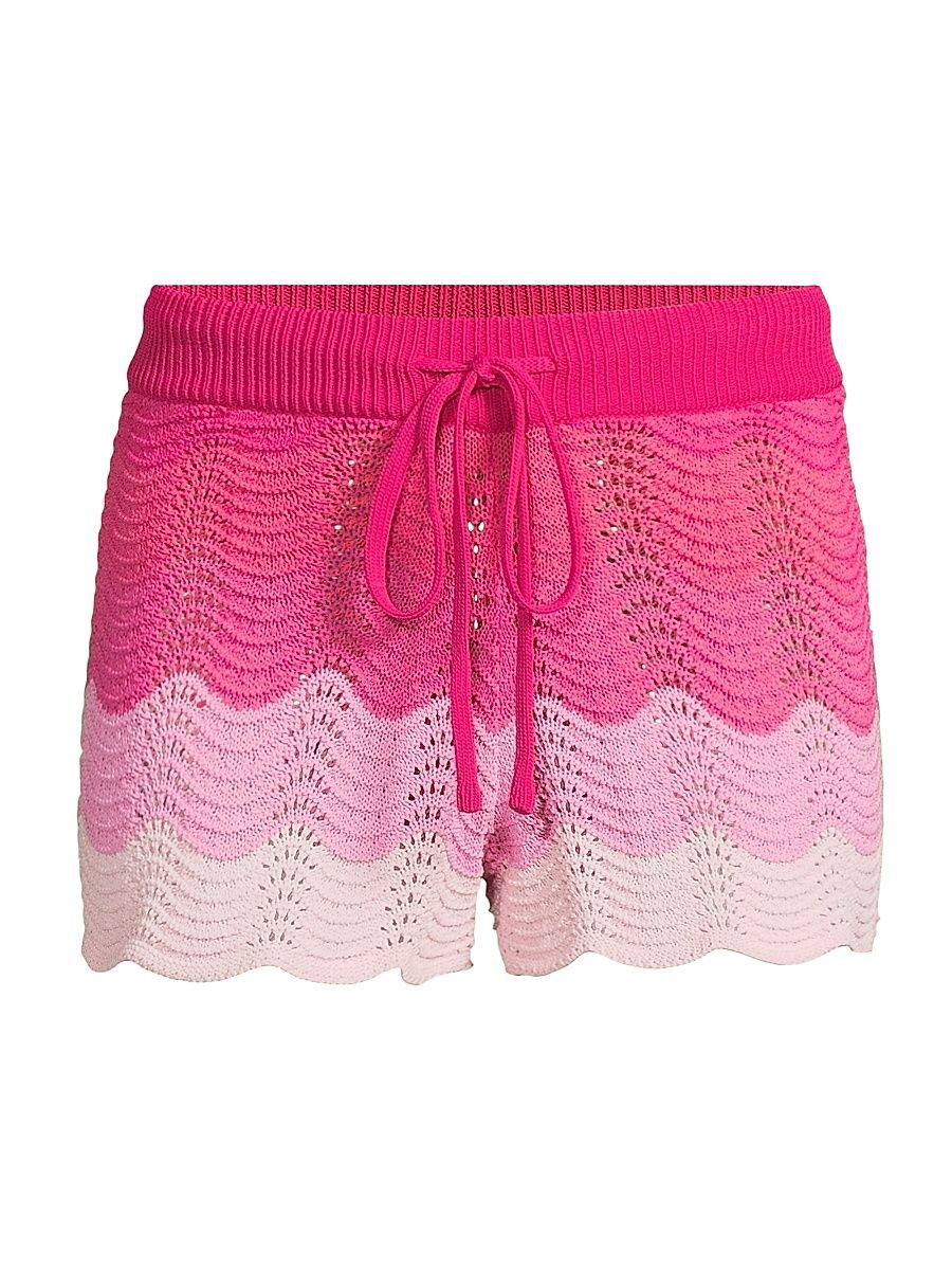 Women's Balboa Ombré Shorts - Electric Pink - Size Medium