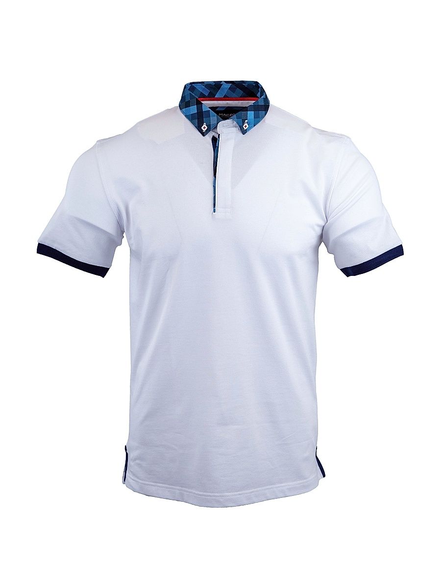 Men's Polo DC Shirt - White - Size XXXL