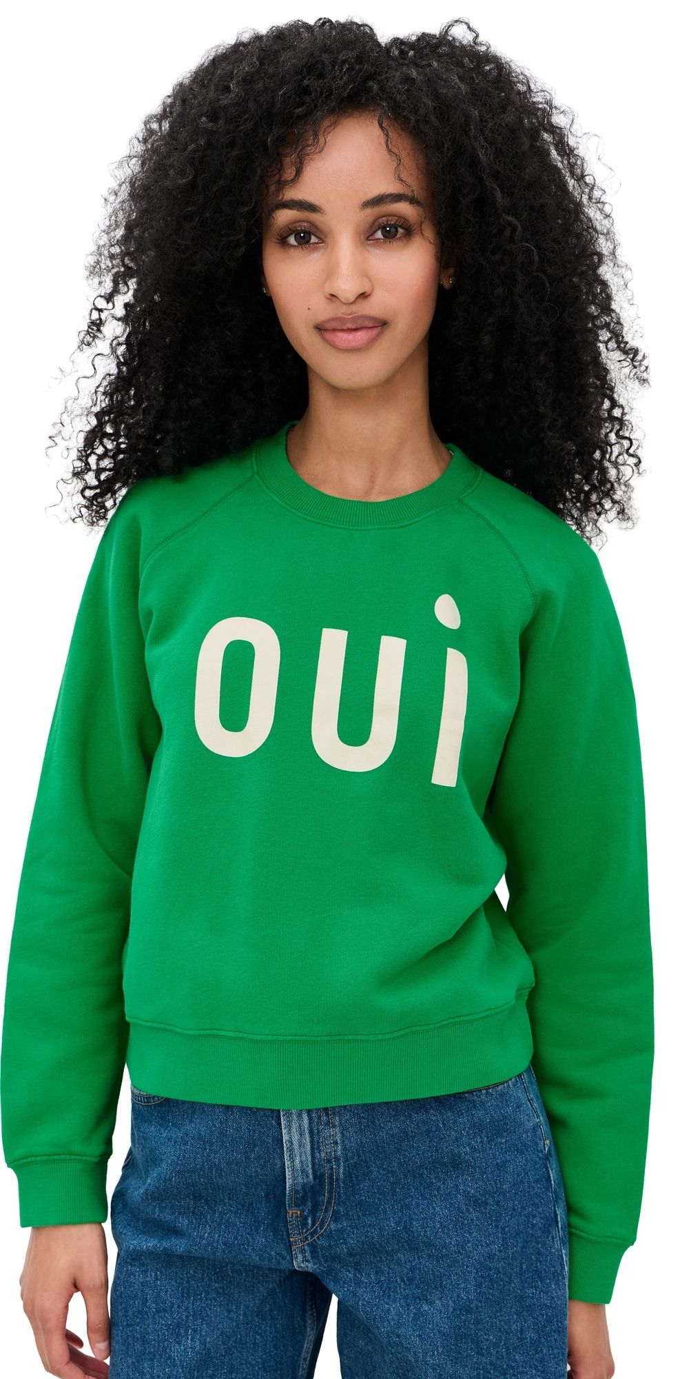 Clare V. Le Court Sweatshirt Green L