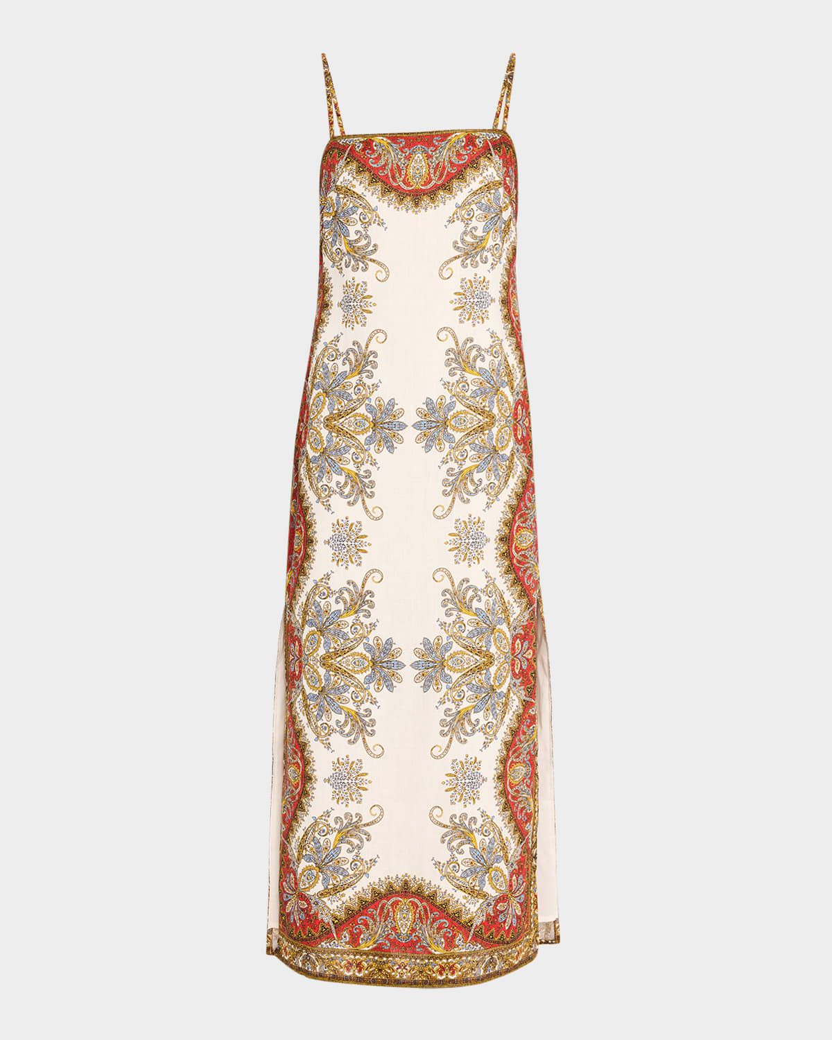 Petra Paisley Maxi Dress