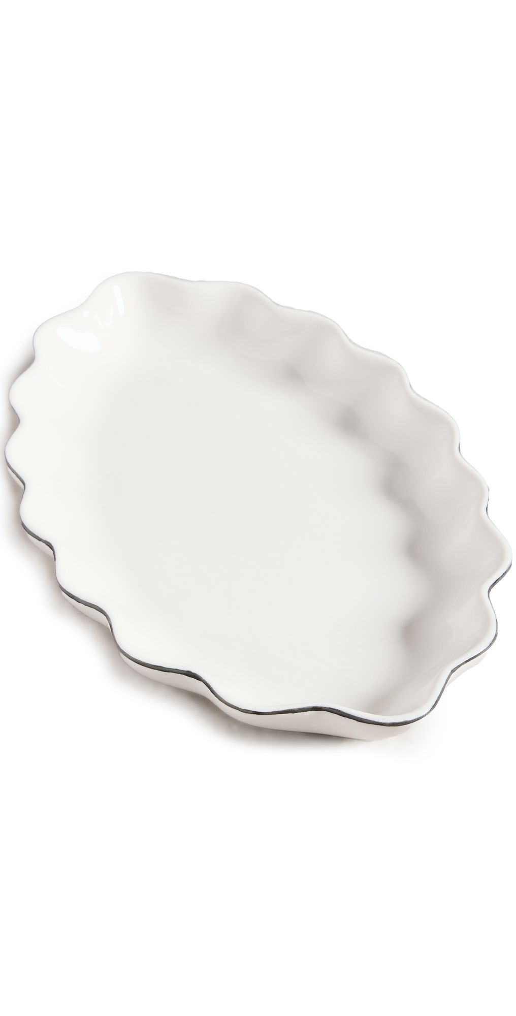 Kassatex Le Marais Tray White One Size