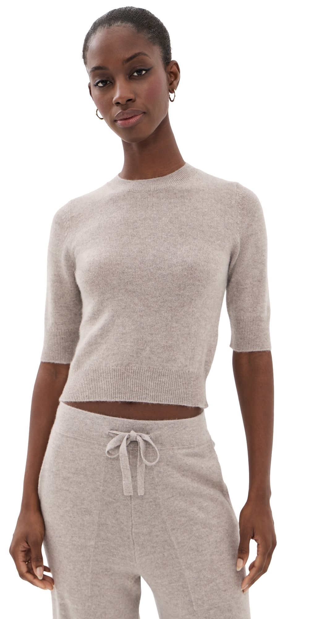 Le Kasha Chypre Cashmere Sweater Light Brown XS