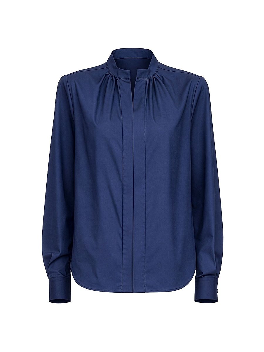 Women's Olympia Long-Sleeve Shirt - Ocean - Size 14