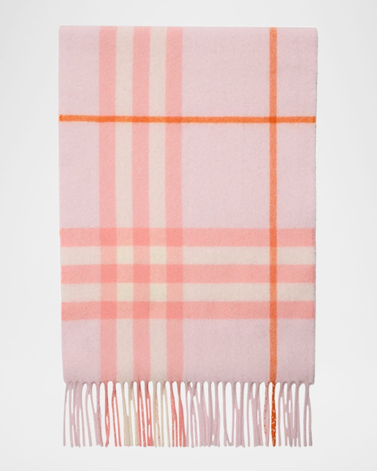 Giant Check Cashmere Scarf