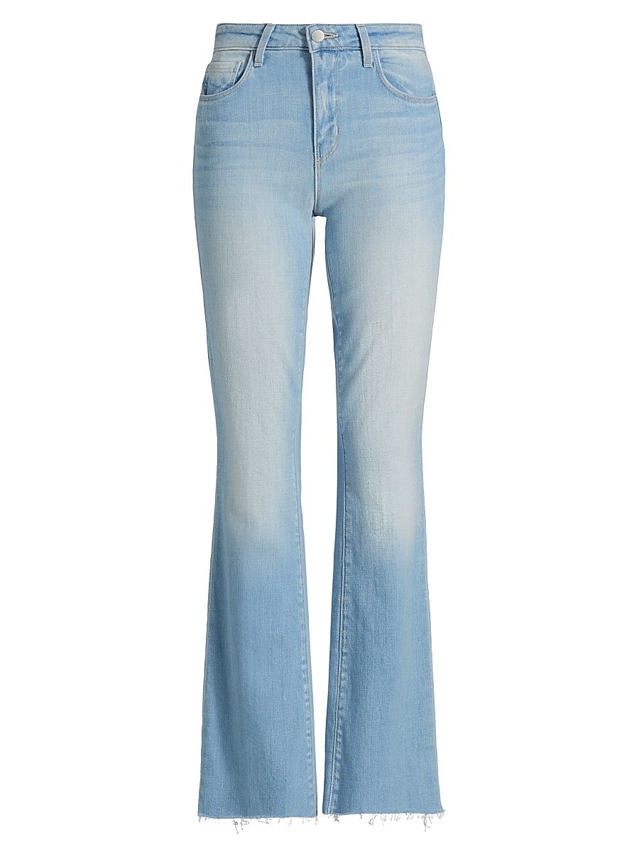 Women's Sneeki Stretch Cotton Flare Jeans - Essex - Size 32