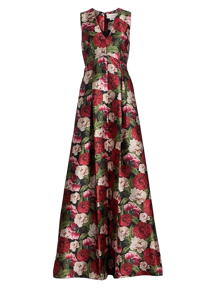 Women's Brooke Peony A-Line Gown - Peony Embers - Size 4