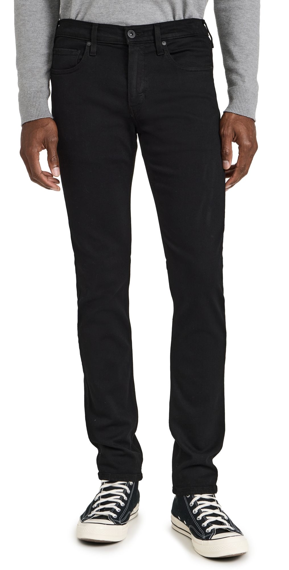 PAIGE Lennox Transcend Slim Jeans Black Shadow 36