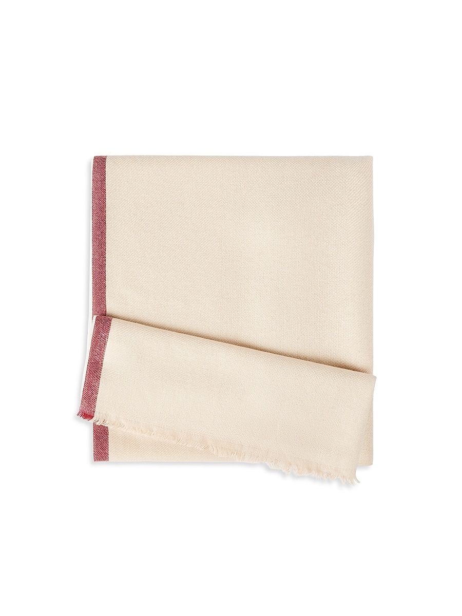 Men's Cashmere Scarf - Sand