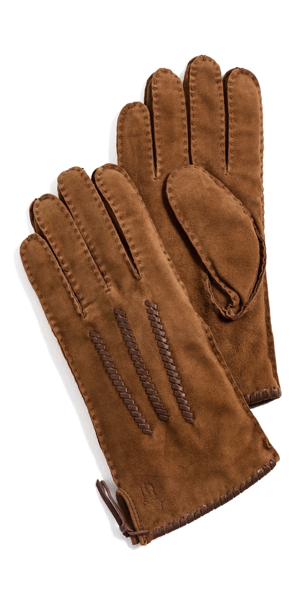 Polo Ralph Lauren Hand Stitched Gloves Tan XL