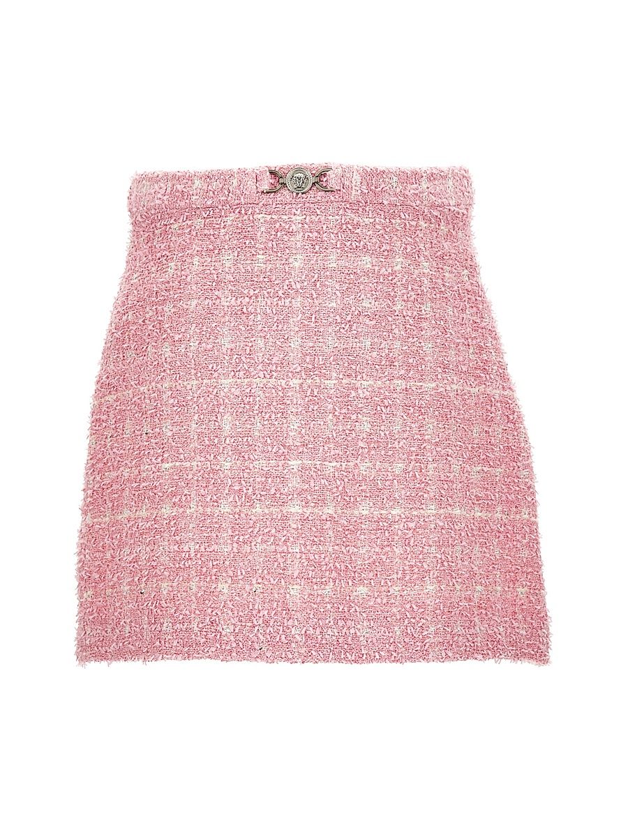Little Girl's & Girl's Tweed Miniskirt - Pastel Pink - Size 6