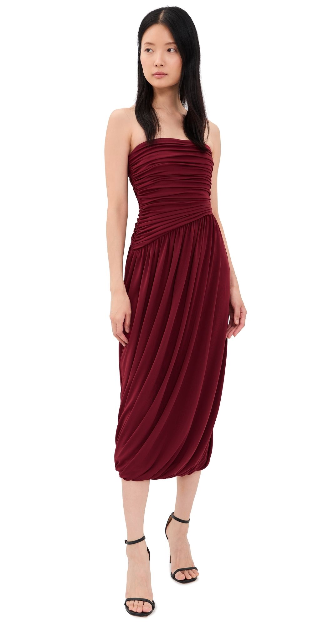 Cinq à Sept Rosine Midi Dress Berrywine 14