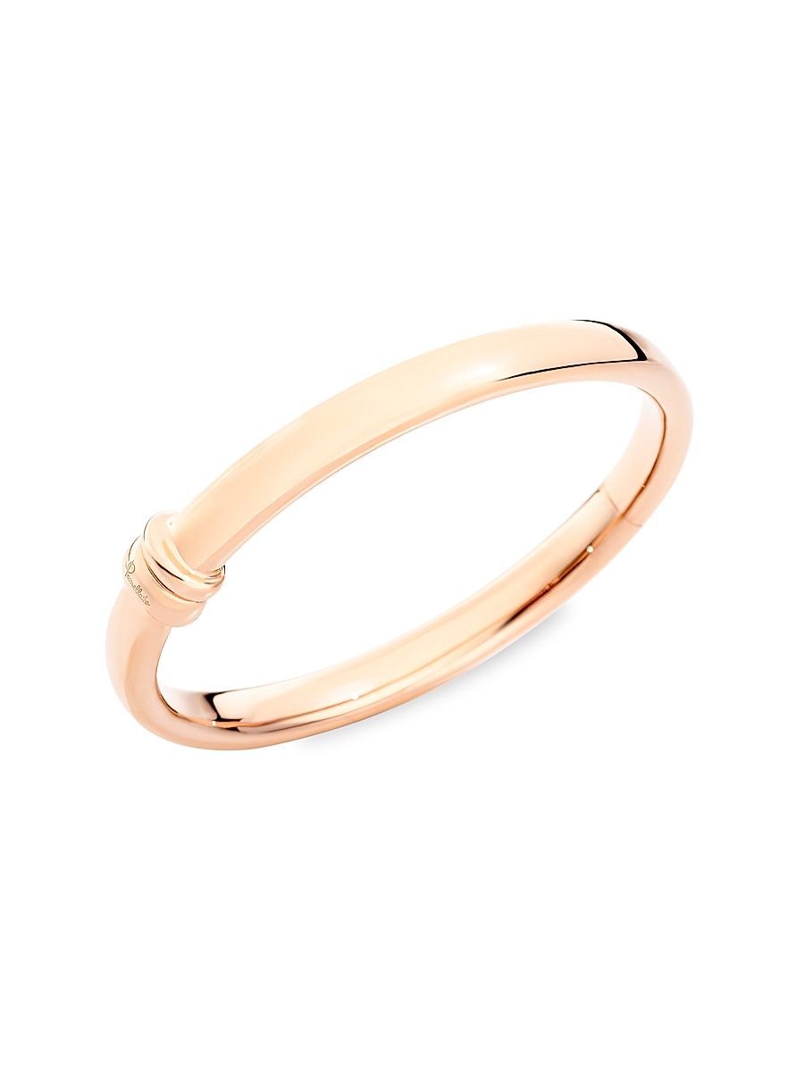 Women's Iconica 18K Rose Gold Bangle Bracelet - Rose Gold