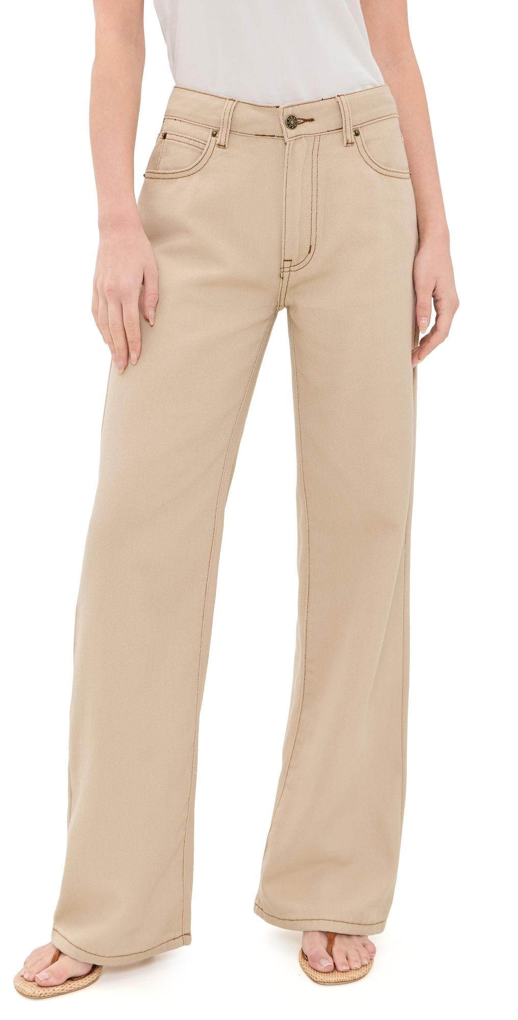 Lioness Top Model Jeans Taupe XXL
