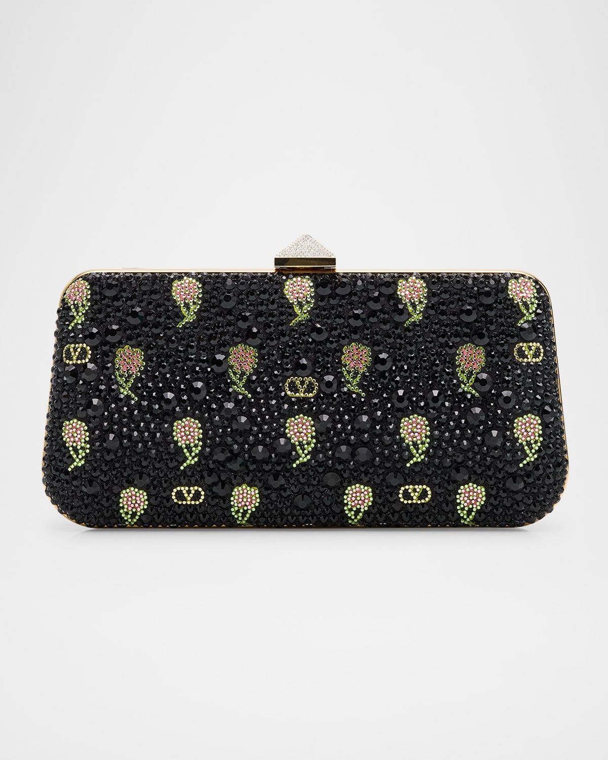 Carry Secrets VLOGO Flower Crystals Minaudiere