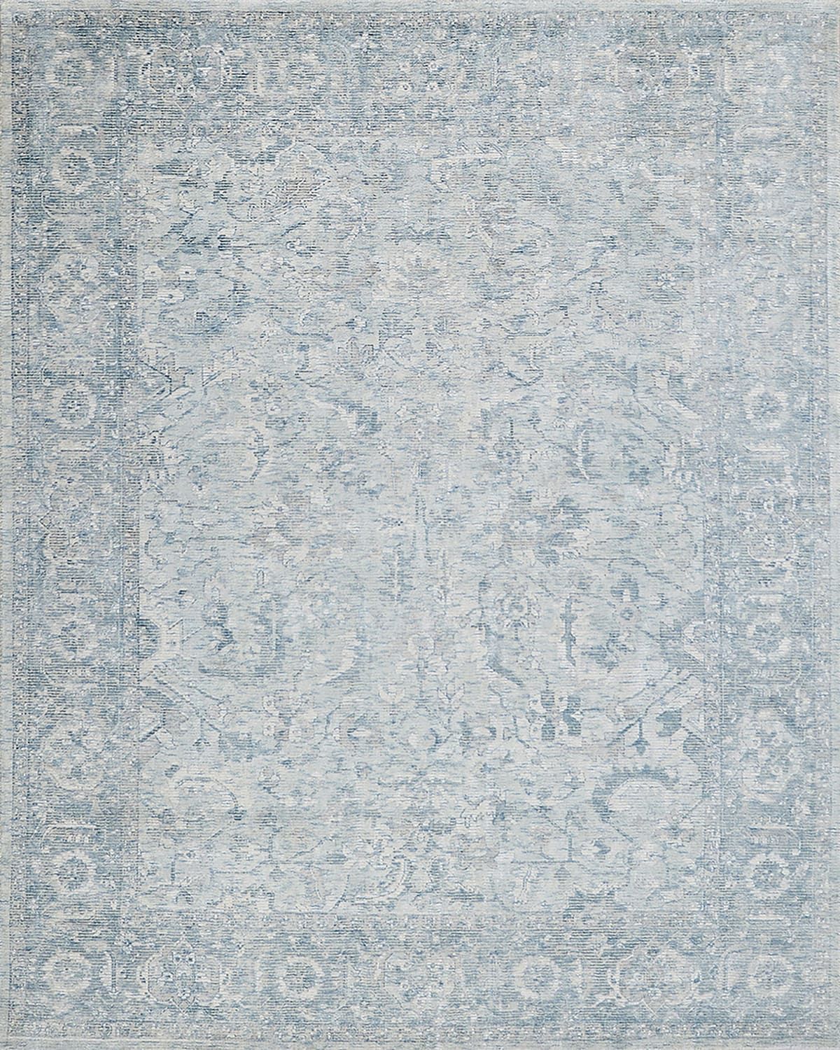 Tuscany Hand-Loomed Blue Rug