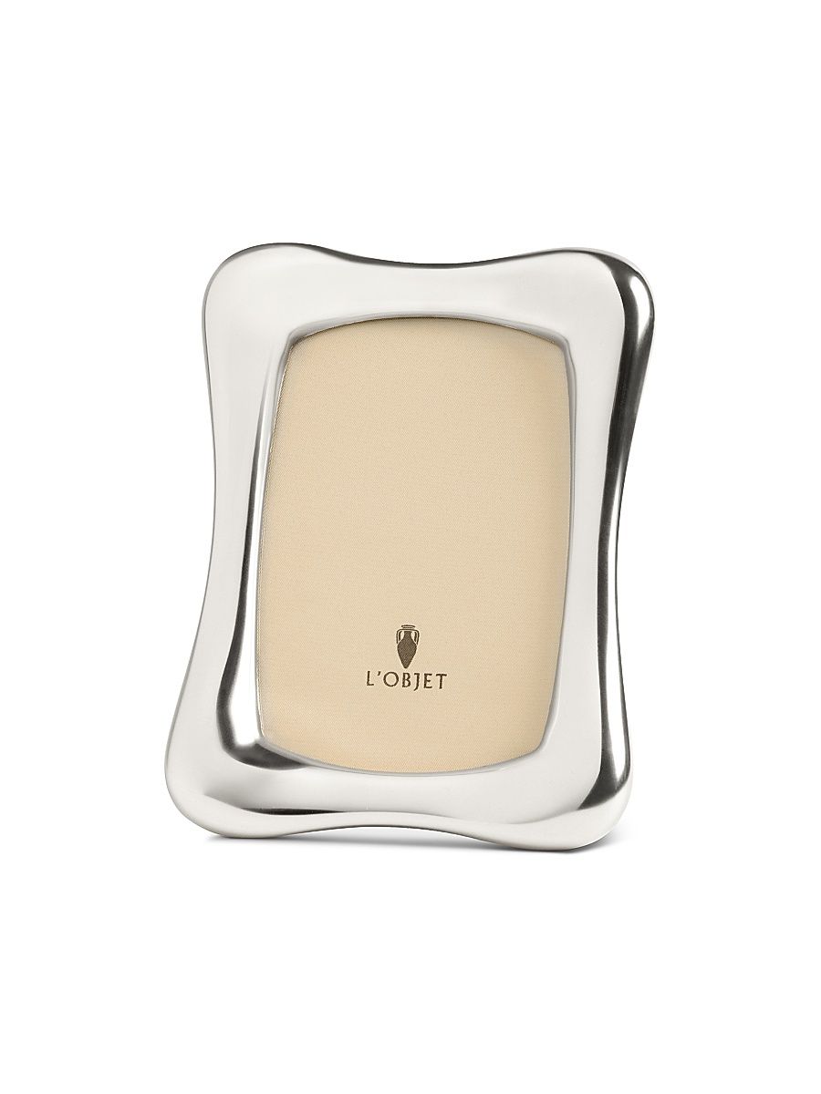 L'Objet Anton 4" x 6" Frame - Platinum