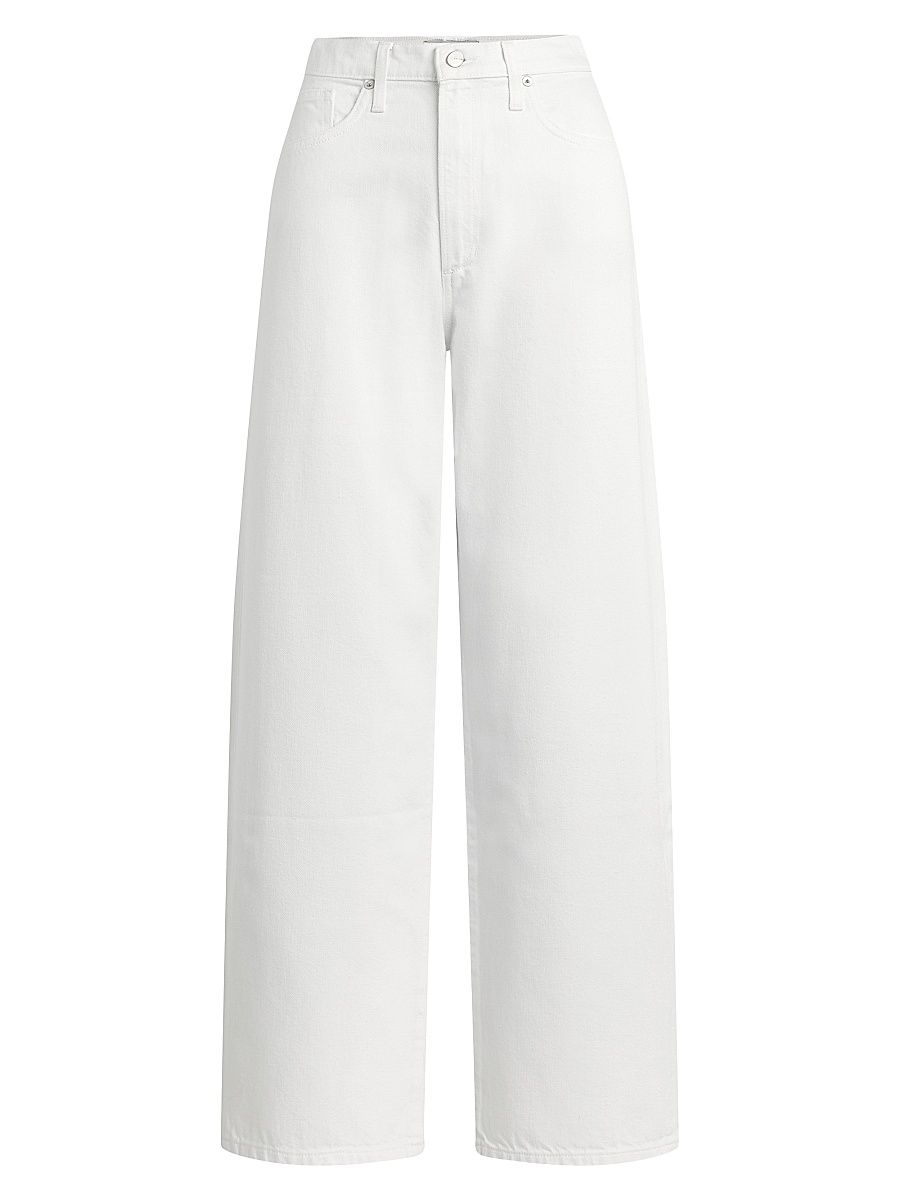 Women's Ryan Low-Slung Baggy Pants - White - Size 29