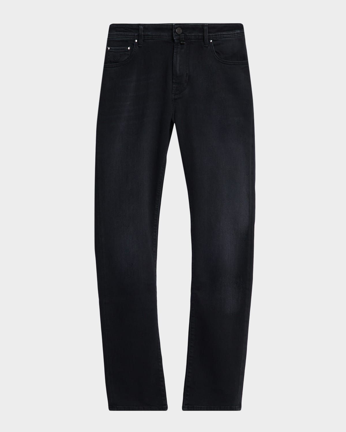 Men & apos;s Bard Slim Stretch Black Denim Jeans