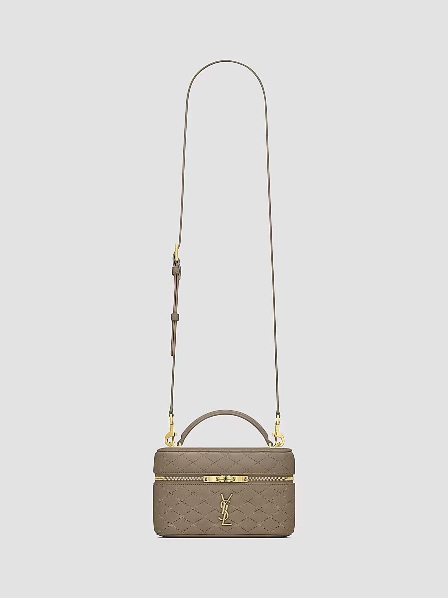 Saint Laurent Women's Gaby Vanity Bag - Light Taupe
