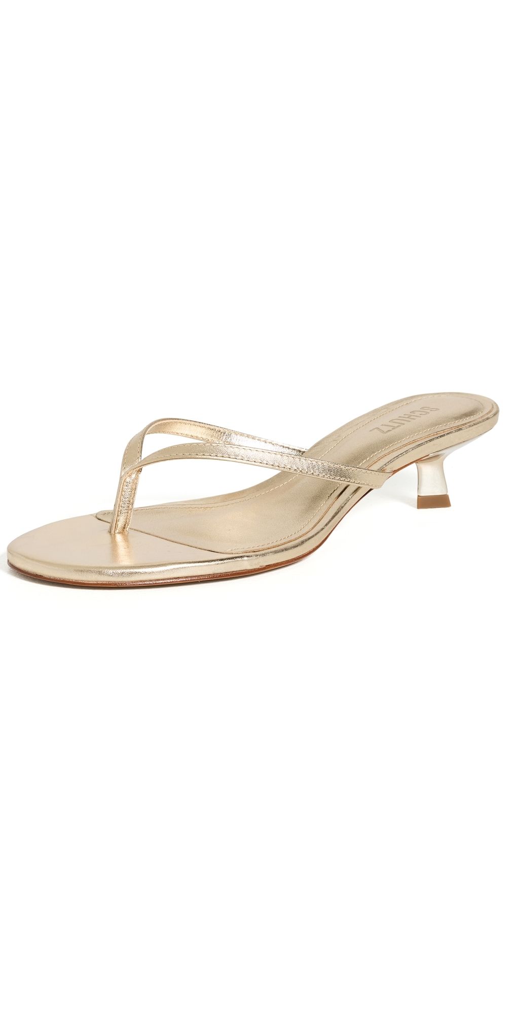 Schutz Carolyn Sandals Platinum 5