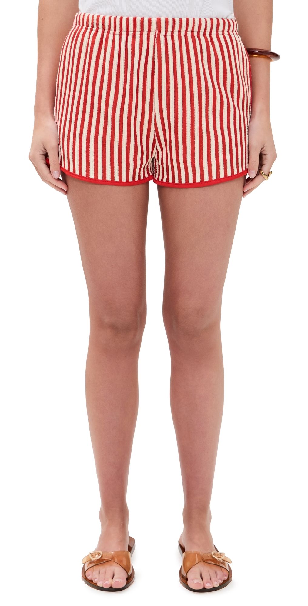 Bailey Rose Stripe Shorts Chili S