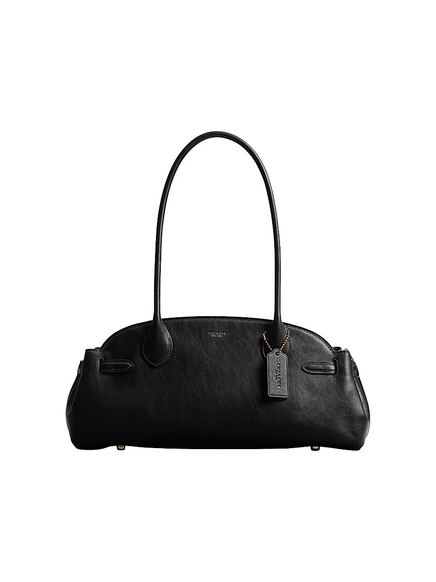 Women's Empire Leather Carryall - Black