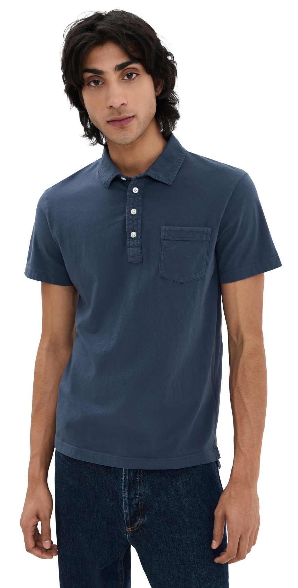 Billy Reid Pensacola Polo Navy L