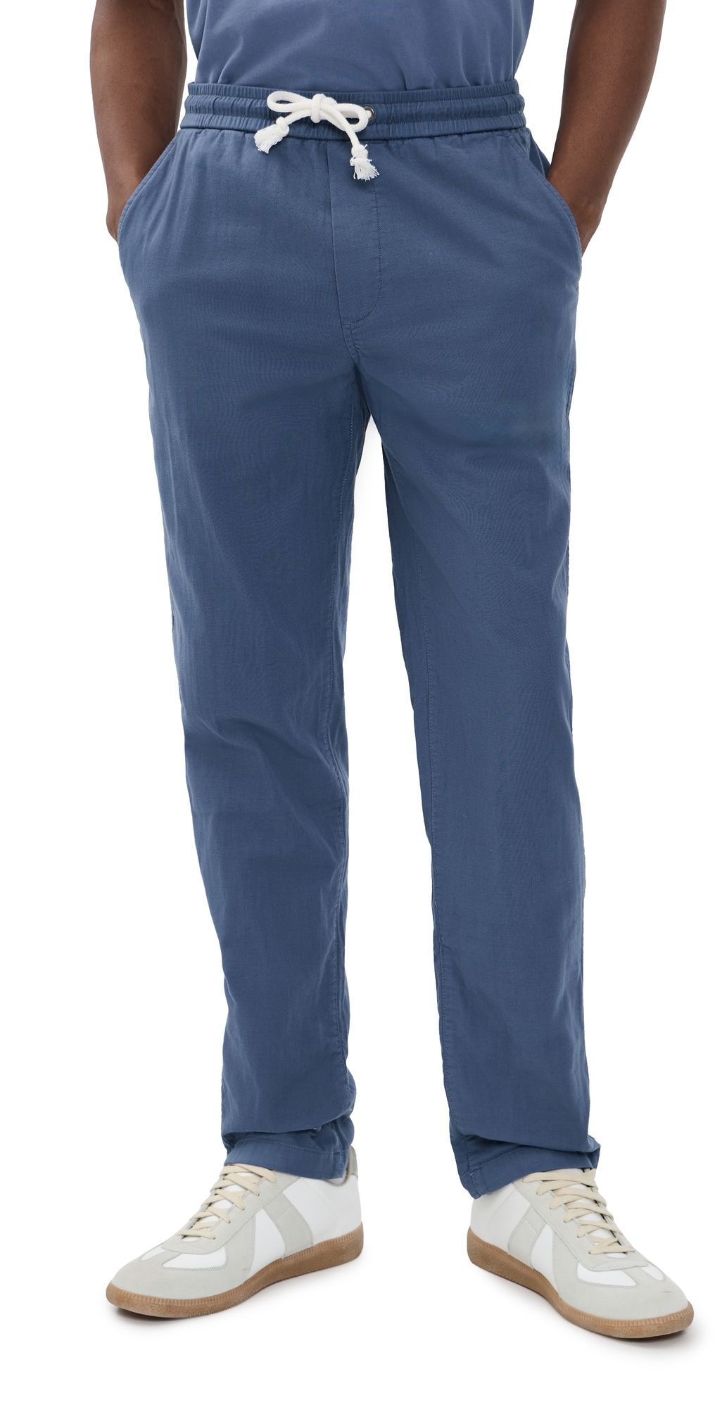 Marine Layer Saturday Stretch Beach Pants French Blue S