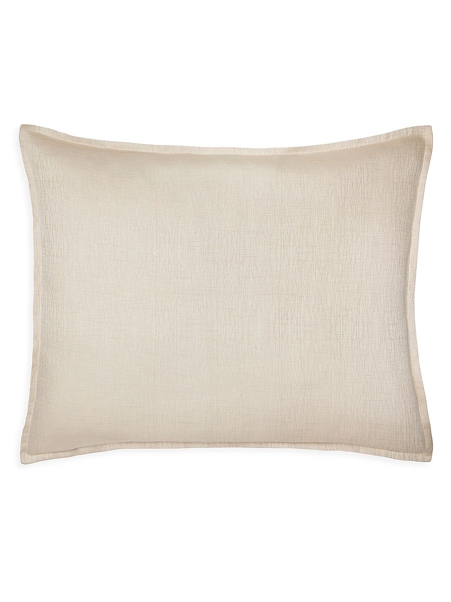 Dresano Jacquard Sham - Oat - Size Standard