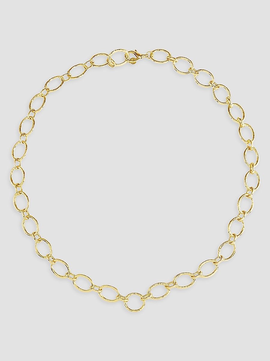 Women's Cheval 18K-Gold-Plated Chain Necklace - Gold