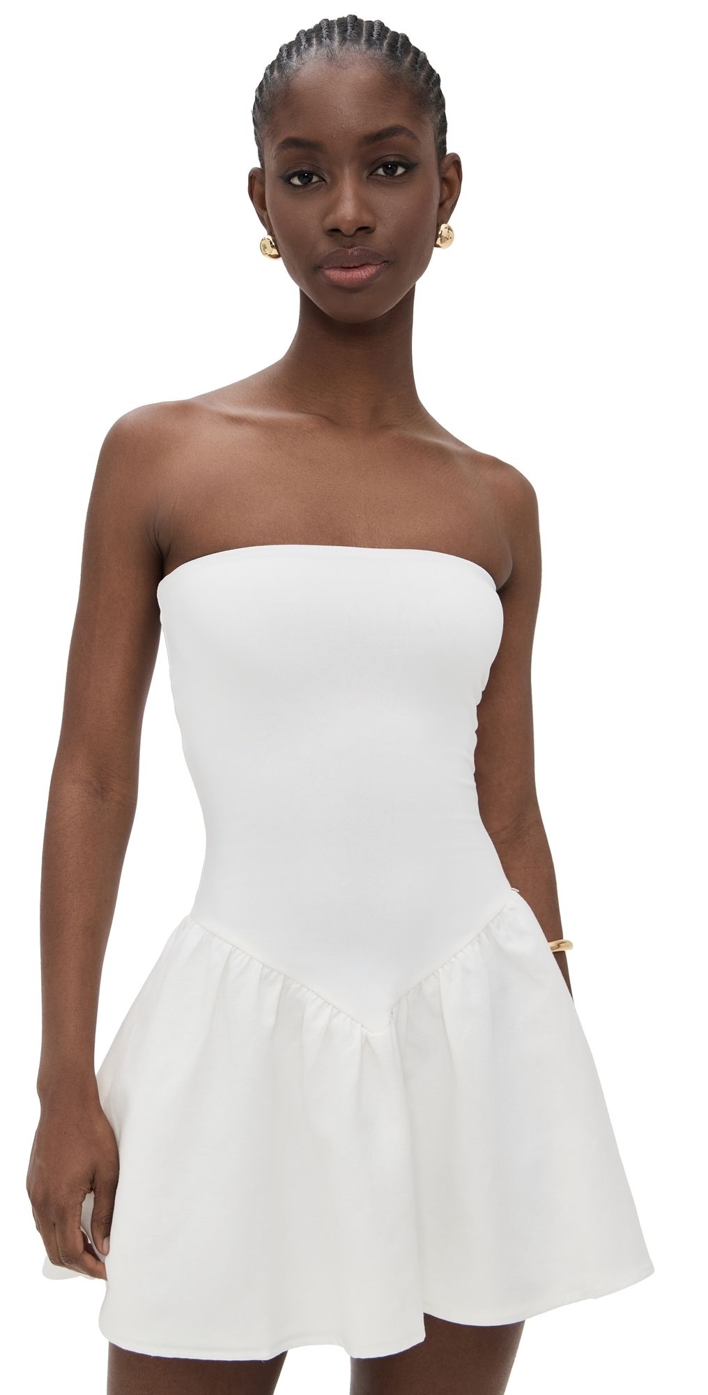 RESA Mackie Mini Dress White XL