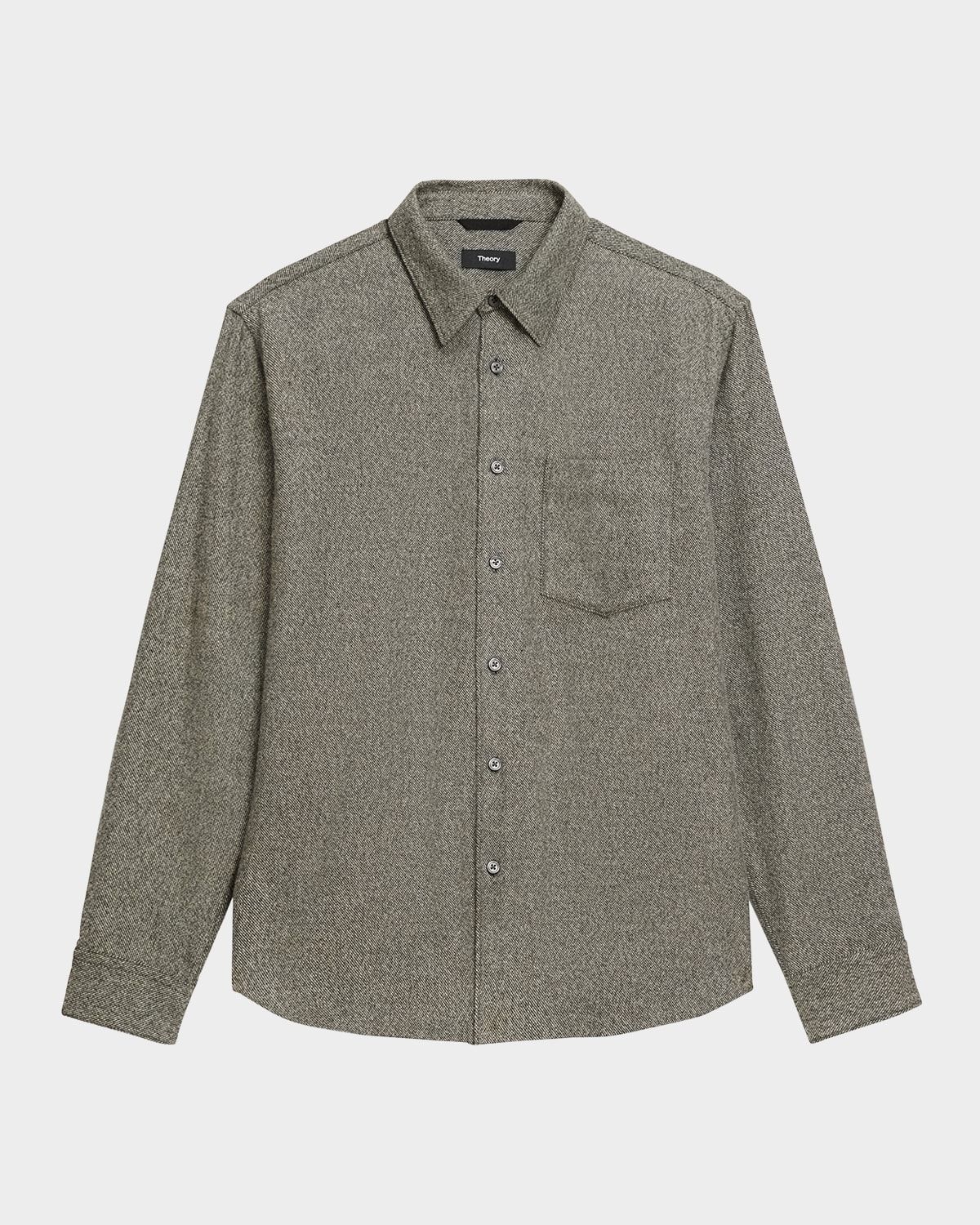 Men & apos;s Weekend Cotton Flannel Button-Down Shirt