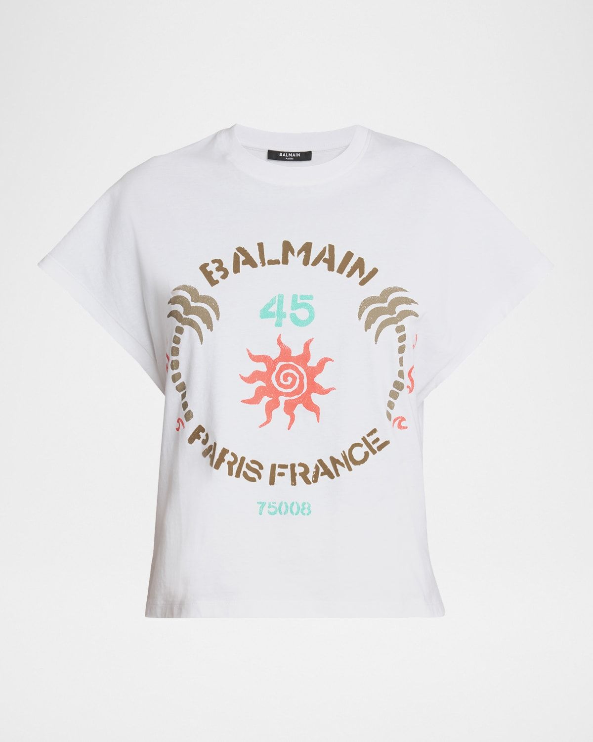 Balmain Club Short-Sleeve T-Shirt