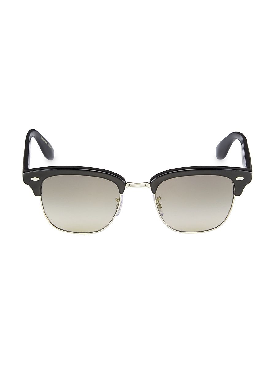 Women's Capannelle 48MM Square Sunglasses - Black