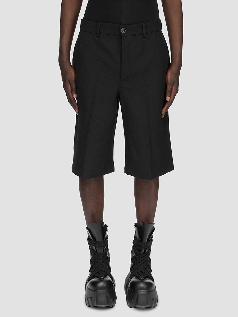 Men's New Wool Work Shorts - Black - Size 28