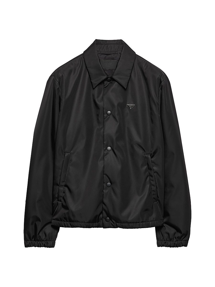 Men's Re-Nylon Blouson Jacket - Black - Size 46