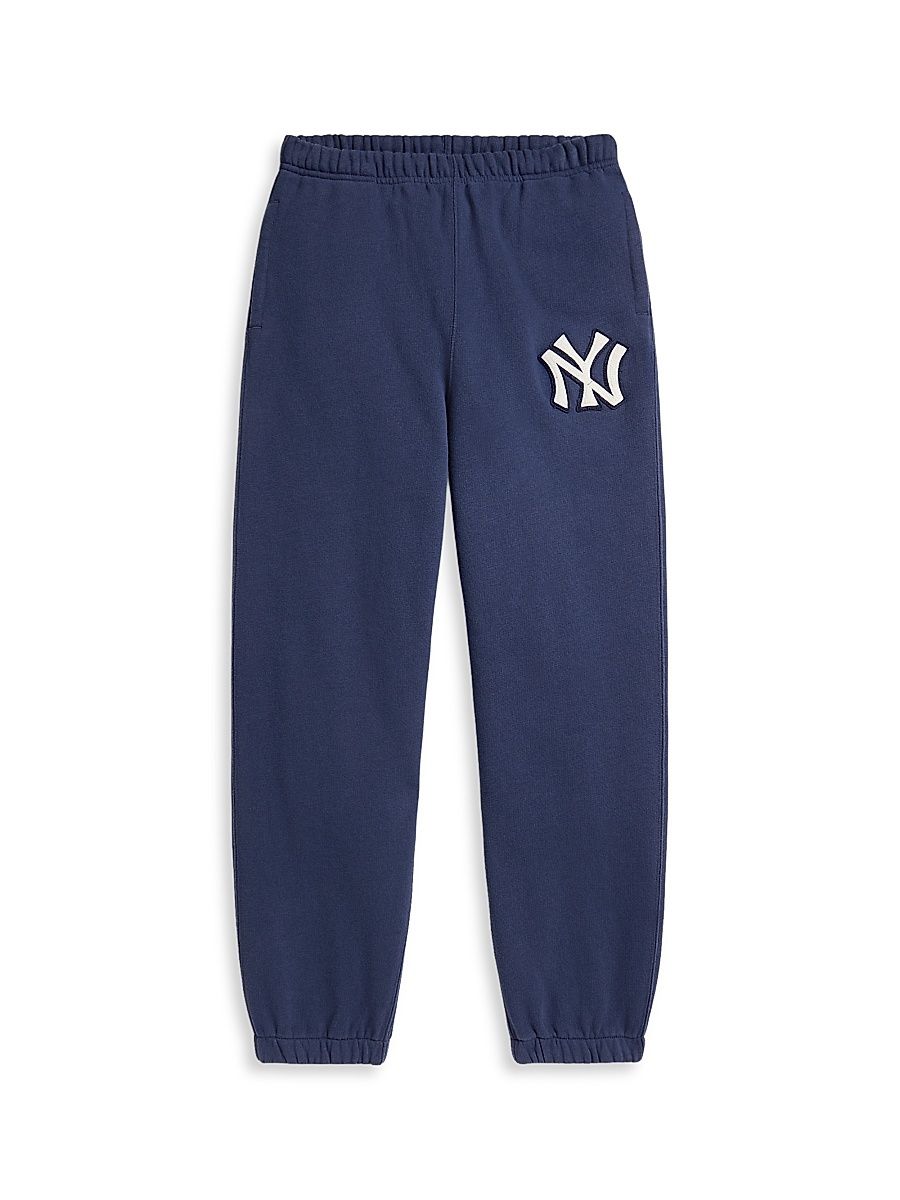 Little Boy's & Boy's Yankees Fleece Joggers - Dark Cobalt - Size 10