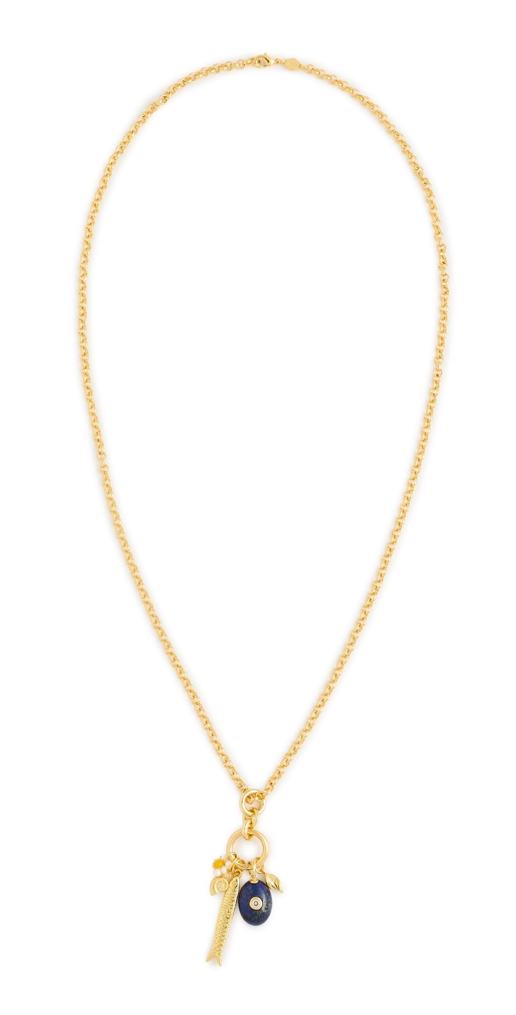 Anni Lu Swimclub Necklace Gold One Size